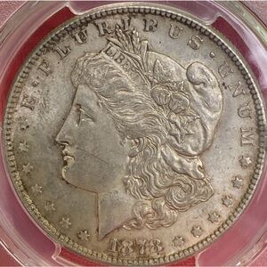 1878 S Morgan Silver Dollar - Uncirculated - Toning - Certified PCGS MS62